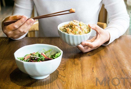 Набір порцелянових піал Xiaomi FINEMADING Banana Bowl (small+large bowl+souce plate) 3 шт